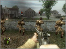 Zaraz za przejściem ustaw sowich ludzi za murkiem po lewej i każ im położyć ogień na kolejnych Niemców na wprost - stanowisko moździerza po prawej i piechurów po lewej. Uważaj - Szkopy z lewej mogą ruszyć do sztumu Twoją lewą stroną - zabij ich ... - [Solucja] Rozdział 8 Close Quarters cz.1 - Brothers in Arms: Earned in Blood - poradnik do gry