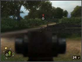 ... a razem ze szturmanami biegnij prosto drogą ich wykończyć (chyba nie możliwości obejścia wroga). Potem ruszaj drogą prosto przed siebie. - [Solucja] Rozdział 10 Hedgerow Hell cz.1 - Brothers in Arms: Earned in Blood - poradnik do gry