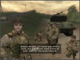 Dostajesz nowe zadanie - zabezpieczyć prawą flankę młyna w St - [Solucja] Rozdział 11 Run of the Mill cz.1 - Brothers in Arms: Earned in Blood - poradnik do gry