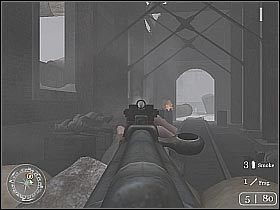 Kieruj się zgodnie ze wskazaniami kompasu - Railroad Station No. 1 (3) | Not One Step Backwards! | Misja Call of Duty 2 - Call of Duty 2 - poradnik do gry