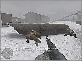 4 - Railroad Station No. 1 (4) | Not One Step Backwards! | Misja Call of Duty 2 - Call of Duty 2 - poradnik do gry