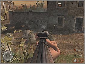 Chwilowo nie musisz się na szczęście liczyć z żadnymi nowymi niespodziankami - Prisoners of War (4) | The Battle for Caen | Misja Call of Duty 2 - Call of Duty 2 - poradnik do gry