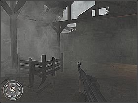 Możesz już wyjść ze stodoły - The Crossroads (4) | The Battle for Caen | Misja Call of Duty 2 - Call of Duty 2 - poradnik do gry