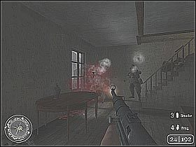 Zacznij kierować się w stronę trzeciego obiektu - Bergstein (2) | Hill 400 | Misja Call of Duty 2 - Call of Duty 2 - poradnik do gry