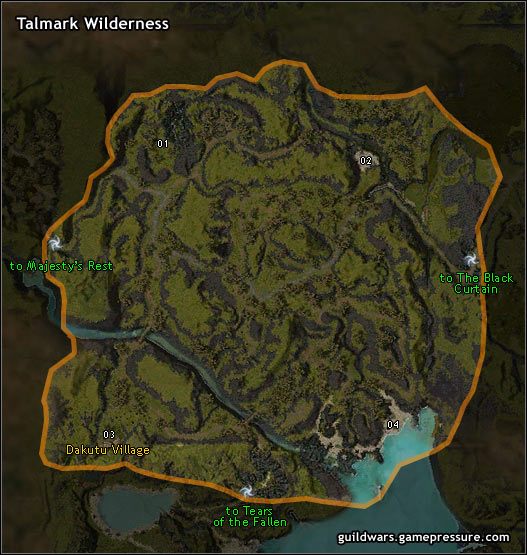 01 - Telmark Wilderness | Southern Kryta | Guild Wars Prophecies - Guild Wars: Prophecies - poradnik do gry