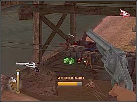 Skieruj się w stronę mostu na zachodzie miasta, podejdź do Patricka Dantona i pogadaj z nim - Quick Killer | Misje główne w Gun - Gun - poradnik do gry