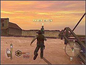 Skorzystaj z drewnianej kolejki - Quick Killer | Misje główne w Gun - Gun - poradnik do gry