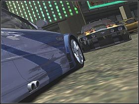Przede wszystkim, powinieneś pamiętać o tym, iż pojedynek ten nie będziesz mógł w żaden sposób wygrać - Początek kariery | Podstawy | Need for Speed Most Wanted (2005) - Need for Speed: Most Wanted (2005) - poradnik do gry