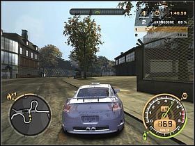 Najbardziej musisz pilnować się na ostrym łuku w prawo (#1) - GŁÓWNY POJEDYNEK | Czarna lista 13 - Vic | Need for Speed Most Wanted (2005) - Need for Speed: Most Wanted (2005) - poradnik do gry
