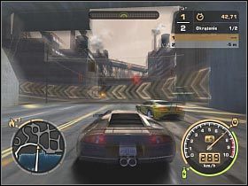 Końcówka jest już dość prosta - GŁÓWNY POJEDYNEK | Czarna lista 3 - Ronnie | Need for Speed Most Wanted (2005) - Need for Speed: Most Wanted (2005) - poradnik do gry