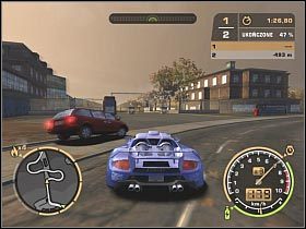 Po zjechaniu na dół czeka Cię cała seria WYJĄTKOWO OSTRYCH zakrętów (#1) - GŁÓWNY POJEDYNEK | Czarna lista 1 - Razor - FINAŁ | Need for Speed Most Wanted - Need for Speed: Most Wanted (2005) - poradnik do gry