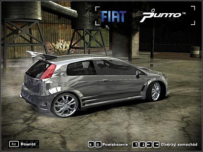 car replace fiat punto nfs mw 2005