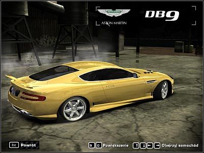2 - Aston Martin DB9 | Samochody | Need for Speed Most Wanted (2005) - Need for Speed: Most Wanted (2005) - poradnik do gry