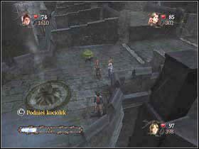 Teraz skieruj kociołek na fontannę, a Twoim oczom ukaże się dziesiąta minitarcza - Dachy zamku Hogwart cz.7 | Harry Potter i Czara Ognia - Harry Potter i Czara Ognia - poradnik do gry