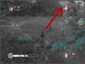 Po kolejną tarczę skieruj się do, znanego już Tobie, mostu, czyli drzewa umożliwiającego przejście na drugą stronę - Zakazany Las cz.5 | Harry Potter i Czara Ognia - Harry Potter i Czara Ognia - poradnik do gry