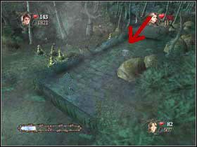 Po następną tarczę Turnieju udaj się w tę stronę - Zakazany Las cz.6 | Harry Potter i Czara Ognia - Harry Potter i Czara Ognia - poradnik do gry