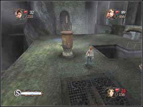 W tym miejscy przesuń dwa krany, po czym rzuć kociołkiem na tę rurę, a na jej miejscu pojawi się trzecia minitarcza - Łazienka Prefektów cz.2 | Harry Potter i Czara Ognia - Harry Potter i Czara Ognia - poradnik do gry