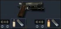 Springfield Armory 1911-A1 - pistolet, w zasadzie nie posiada żadnych plusów - Uzbrojenie | Podstawy SWAT 3 Close Quarters Battle - SWAT 3: Close Quarters Battle - poradnik do gry
