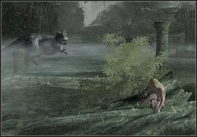 Podczas walki z rąk ucieknie (bądź sam wypuścisz) Ann, która przebiegnie przez szparę w wyszczerbionej bramie - [Solucja] Fight cz.1 | Peter Jacksons King Kong - Peter Jacksons King Kong - poradnik do gry