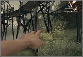 Zbliżasz się do końca etapu, ale zanim będziesz mógł odetchnąć z ulgą sforsować musisz ostatni bastion tubylców - [Solucja] On The Raft | Peter Jacksons King Kong - Peter Jacksons King Kong - poradnik do gry