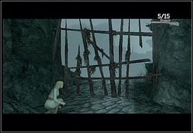 Pierwszą czynnością, którą wykonaj to zniszczenie drewnianej konstrukcji uniemożliwiającej Ci kontynuowanie rozgrywki - [Solucja] The Wall cz.1 - Peter Jacksons King Kong - poradnik do gry