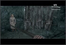 Idąc dalej przesz szczeliny skalne dojdziesz do miejsca, gdzie będzie kolejna drewniana zapora - [Solucja] Skull Island cz.2 | Peter Jacksons King Kong - Peter Jacksons King Kong - poradnik do gry