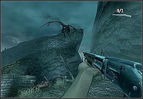 Tam zobaczysz jak Carl atakowany jest przez chmarę potworów - [Solucja] On Kongs Tracks cz.3 | Peter Jacksons King Kong - Peter Jacksons King Kong - poradnik do gry