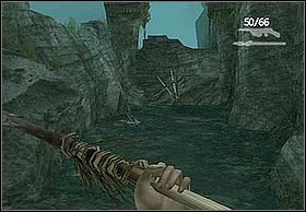 Idąc na prawo dotrzesz do miejsca z trzech stron zabudowanego z wodą i kolejnymi rybami - [Solucja] Ann cz.1 | Peter Jacksons King Kong | Peter Jacksons King Kong - Peter Jacksons King Kong - poradnik do gry