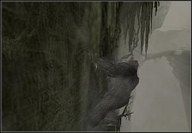 U jej końca skocz w kierunku wystającej gałęzi, z której dostań się na kolejną ścianę - [Solucja] Chased by V-Rex cz.2 | Peter Jacksons King Kong - Peter Jacksons King Kong - poradnik do gry