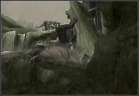 Następnie szybko odrzuć przewrócony filar i zniszcz bramę - [Solucja] Chased by V-Rex cz.3 | Peter Jacksons King Kong - Peter Jacksons King Kong - poradnik do gry