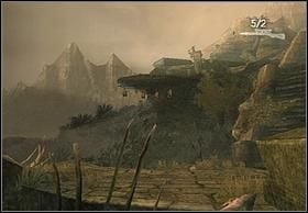 Po pokonaniu wszystkich, których możesz trafić przepłyń jezioro i wejdź po pierwszym odcinku schodów - [Solucja] To The Lair cz.1 | Peter Jacksons King Kong - Peter Jacksons King Kong - poradnik do gry