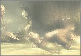 Wspomnieć należy, iż podczas tego starcia bez problemu - już od samego początku - można wprowadzić Konga w stan furii, który znacząco skraca czas potyczki - [Solucja] Fight In The Lair | Peter Jacksons King Kong - Peter Jacksons King Kong - poradnik do gry