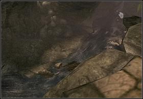 Na powierzchni zeskocz o jeden stopień w dół, w stronę Ann i tak jak ona rzuć się na dół do rzeki (nic Ci się nie stanie) - [Solucja] Free! | Peter Jacksons King Kong - Peter Jacksons King Kong - poradnik do gry