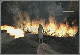 Znajdziesz się w miejscu, gdzie niegdyś doszło do pierwszego starcia z dinozaurem - [Solucja] Back To The Village | Peter Jacksons King Kong - Peter Jacksons King Kong - poradnik do gry