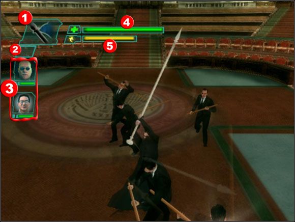 1 - Poradnik do gry - HUD | The Matrix Path of Neo - The Matrix: Path of Neo - poradnik do gry