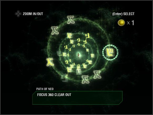 To jest ekran rozwoju postaci - Rozwój Postaci | The Matrix Path of Neo - The Matrix: Path of Neo - poradnik do gry