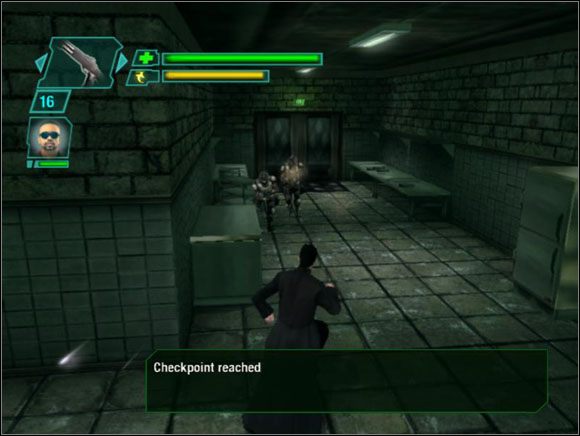 Biegniemy korytarzem - Captains Rescue - Captain Ballard | Solucja The Matrix Path of Neo - The Matrix: Path of Neo - poradnik do gry