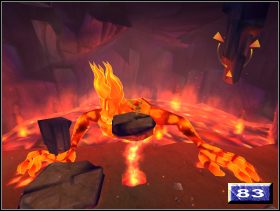 Nie ma innego wyboru, jak walka z paskudą - Wulkan | Solucja Kao Tajemnica Wulkanu - Kao: Tajemnica Wulkanu - poradnik do gry