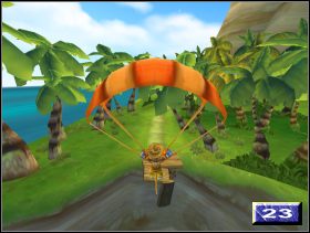 Na szczęście, tor uzupełniono w zielone pola (22 ) - Wirtualny wyścig | Solucja Kao Tajemnica Wulkanu - Kao: Tajemnica Wulkanu - poradnik do gry