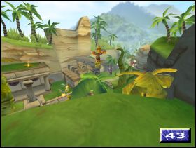 Rozstrzygającą batalię, przeprowadzisz przede wszystkim z dwoma skalnymi wulkanami (42 ) - Wichrowe wzgórze (3) | Solucja Kao Tajemnica Wulkanu - Kao: Tajemnica Wulkanu - poradnik do gry