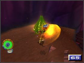 Na wstępie, wykonaj efektowny sus do studni (64 ) - Studnia (1) | Solucja Kao Tajemnica Wulkanu - Kao: Tajemnica Wulkanu - poradnik do gry