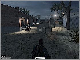 Zejdź na dół, otwórz drzwi z prawej i po wyczekaniu na dogodny moment zastrzel wartownika z prawej [1] - Więzienie w Kolumbii | Kameleon - Kameleon - poradnik do gry