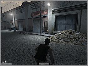 Wejdź po schodach na górę, poczekaj aż na ulicy nie będzie żołnierzy, po czym wyjdź z budynku na zewnątrz - Bejrut po ataku | Kameleon - Kameleon - poradnik do gry