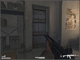 Jeśli chcesz się dozbroić to możesz skręcić w prawo, do małego składu amunicji - Podziemia Bejrutu | Kameleon - Kameleon - poradnik do gry