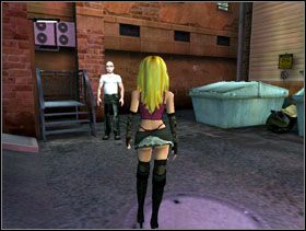 Tu najpierw wchodzisz do sklepu Dickson&Son - San Fran Streets | Solucja Lula 3D - Lula 3D - poradnik do gry