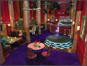 Zaczynasz od wejścia do głównej sali klubu [obrazek 1] - San Fran Club | Solucja Lula 3D - Lula 3D - poradnik do gry