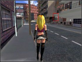 Najpierw idziesz w prawo w stronę małego sklepiku fotograficznego Wonga na rogu [obrazek 1] i próbujesz wejść do środka - Las Vegas | Solucja Lula 3D - Lula 3D - poradnik do gry