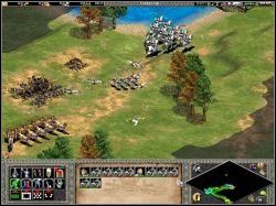 Joanna nie zwlekając powiodła nas wzdłuż traktu, co zaczynał się u północno-wschodniej bramy Blois - The Maid of Orleans | Kampania Joanny DArc w Age of Empires II - Age of Empires II: The Age of the Kings - poradnik do gry