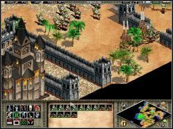 Tymczasem armia dotarła pod mury Ascalonu (zdj - Jihad! | Kampania Saladyna w Age of Empires II The Age of the Kings - Age of Empires II: The Age of the Kings - poradnik do gry