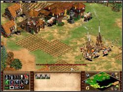 Kiedy pojawiły się pierwsze ze słoni, armia unikała starcia, dając wolną rękę kapłanom - The Horde rides west | Kampania Dżyngis Chana w Age of Empires II - Age of Empires II: The Age of the Kings - poradnik do gry